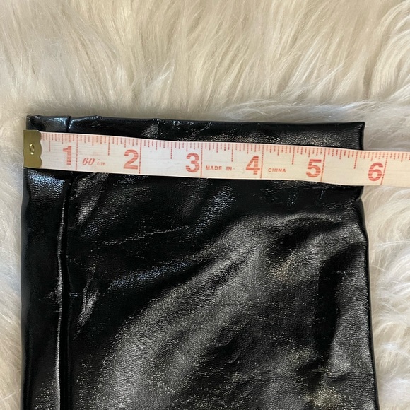 Daang Goodman Tripp NYC Black Pants Size 30/11 PVC Vinyl **FLAWS SEE PHOTOS** - Picture 12 of 12